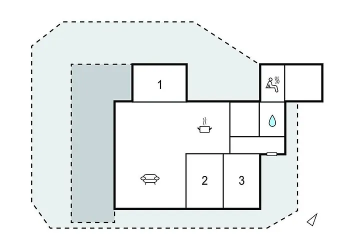 Stunning In Nexo With Sauna Дом отдыха